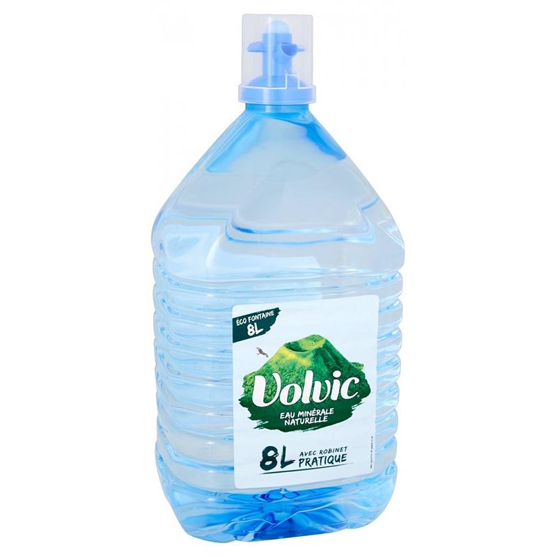 Volvic, природная минеральная вода, 8 л